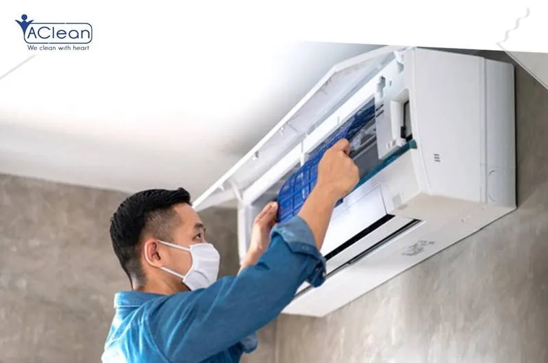 Teknisi AClean service cleaning AC profesional Tangerang Selatan